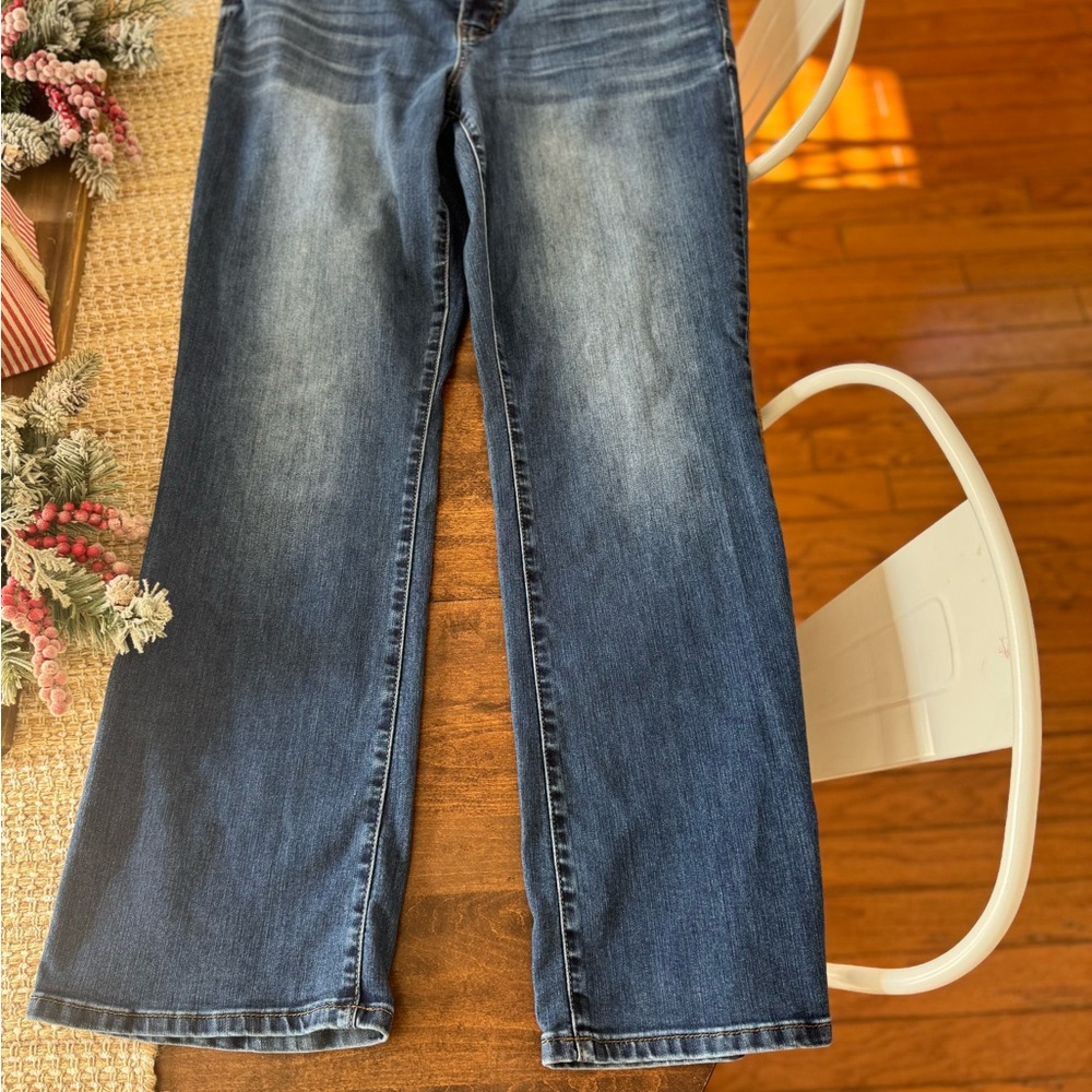 Maurices Dark Blue Straight Leg Jeans